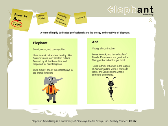 elephant advertising