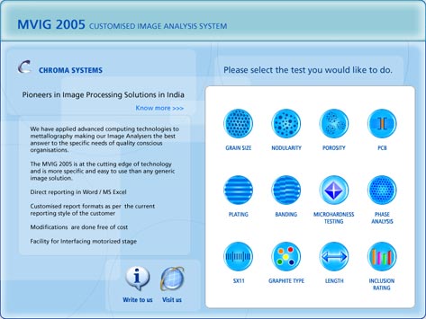 opening screen