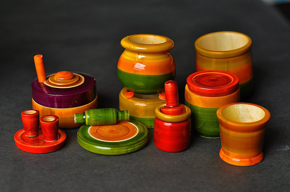 Toy kitchen set